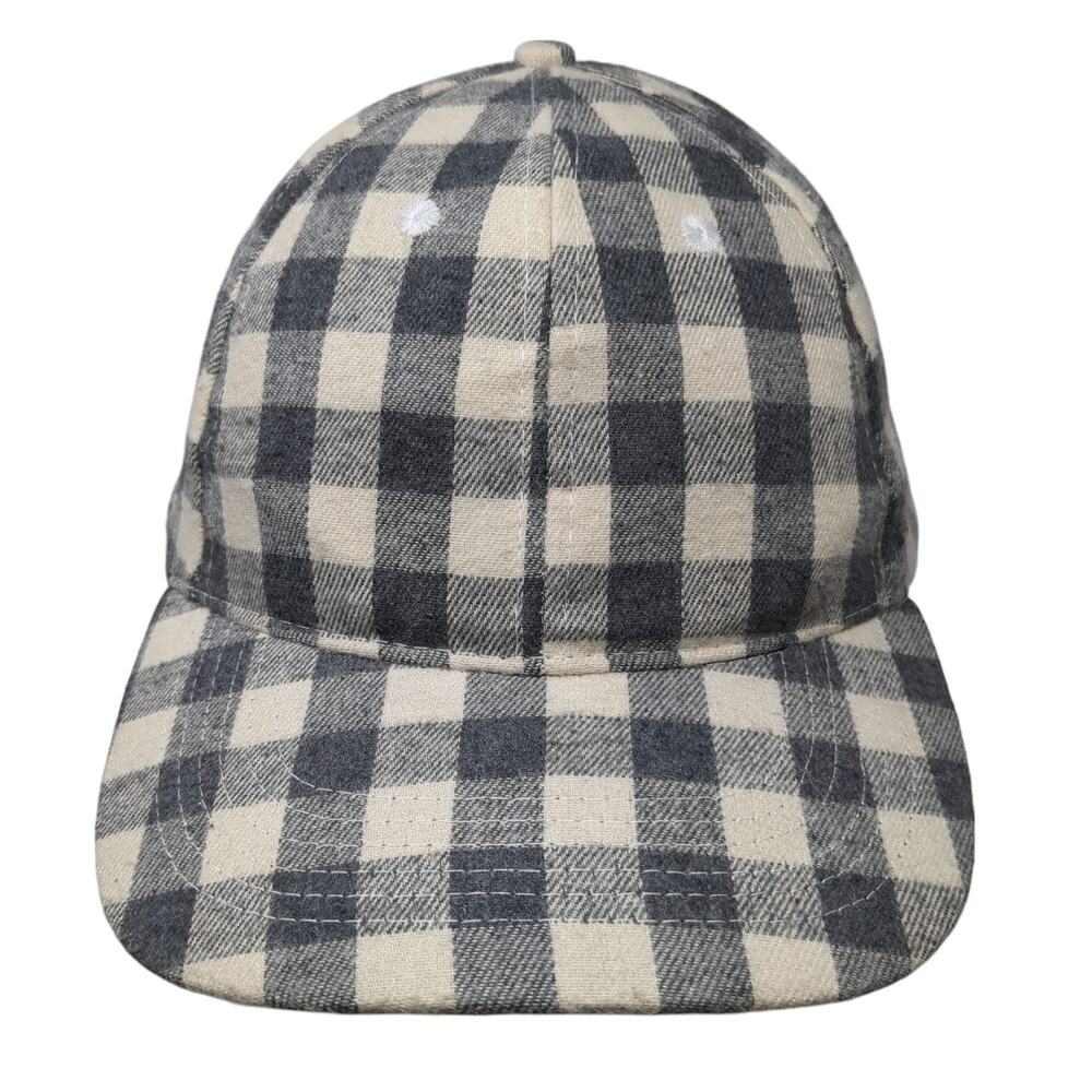 Cocus Pocus Slideback Baseball Cap Multicolor One Size Adjustable Plaid Blank